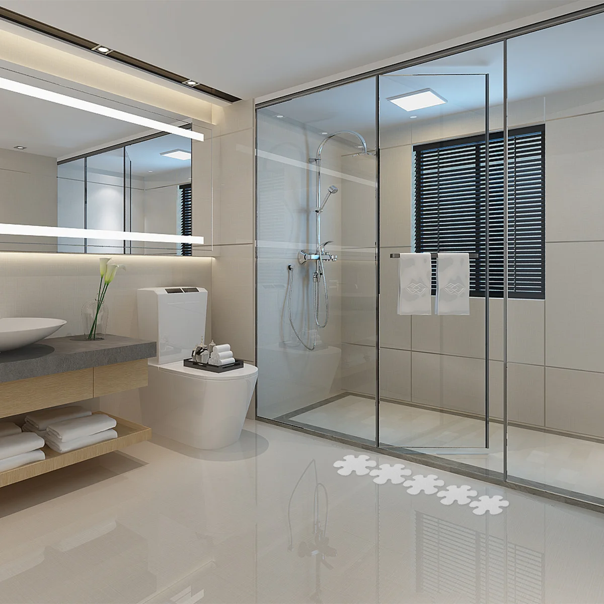 2Sets Waterproof Non Slip Stickers Flower Shell Design Anti Slip for Bathroom Pool Stairs Ladder Safety
2Sets Waterproof Non Slip Stickers Flower Shell Design Anti Slip for Bathroom Pool Stairs Ladder Safety