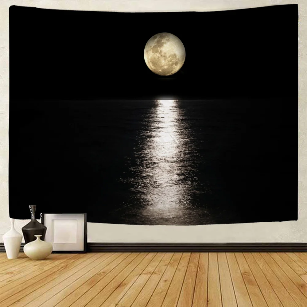Starry Sky Tapestry Decoration Moon Night Landscape Printing Wall Hanging Living Room Bedroom Art Decoration Blanket
Starry Sky Tapestry Decoration Moon Night Landscape Printing Wall Hanging Living Room Bedroom Art Decoration Blanket