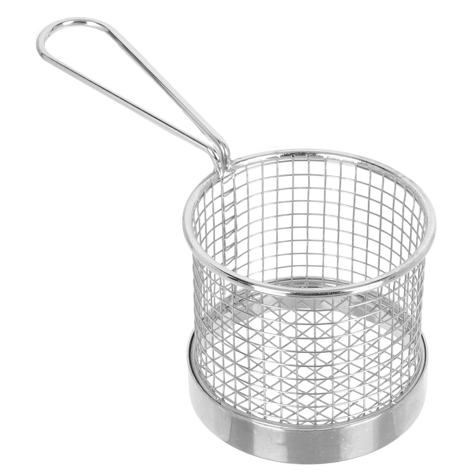 Stainless Steel French Fries Basket Round Fryer Deep Kitchen Strainer Food Fried Home Frying Practical Long Handle Oil Drain
Stainless Steel French Fries Basket Round Fryer Deep Kitchen Strainer Food Fried Home Frying Practical Long Handle Oil Drain