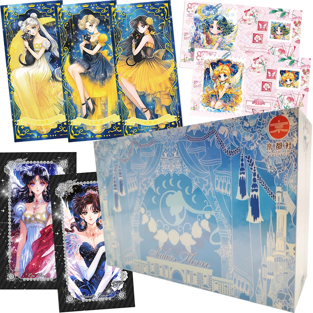 Anime Sailor Moon Collection Cards Elegant Classical Beauty Girls Tsukino Usagi Chibiusa Cute Ragdoll Character Cards Fun Gifts
Anime Sailor Moon Collection Cards Elegant Classical Beauty Girls Tsukino Usagi Chibiusa Cute Ragdoll Character Cards Fun Gifts
