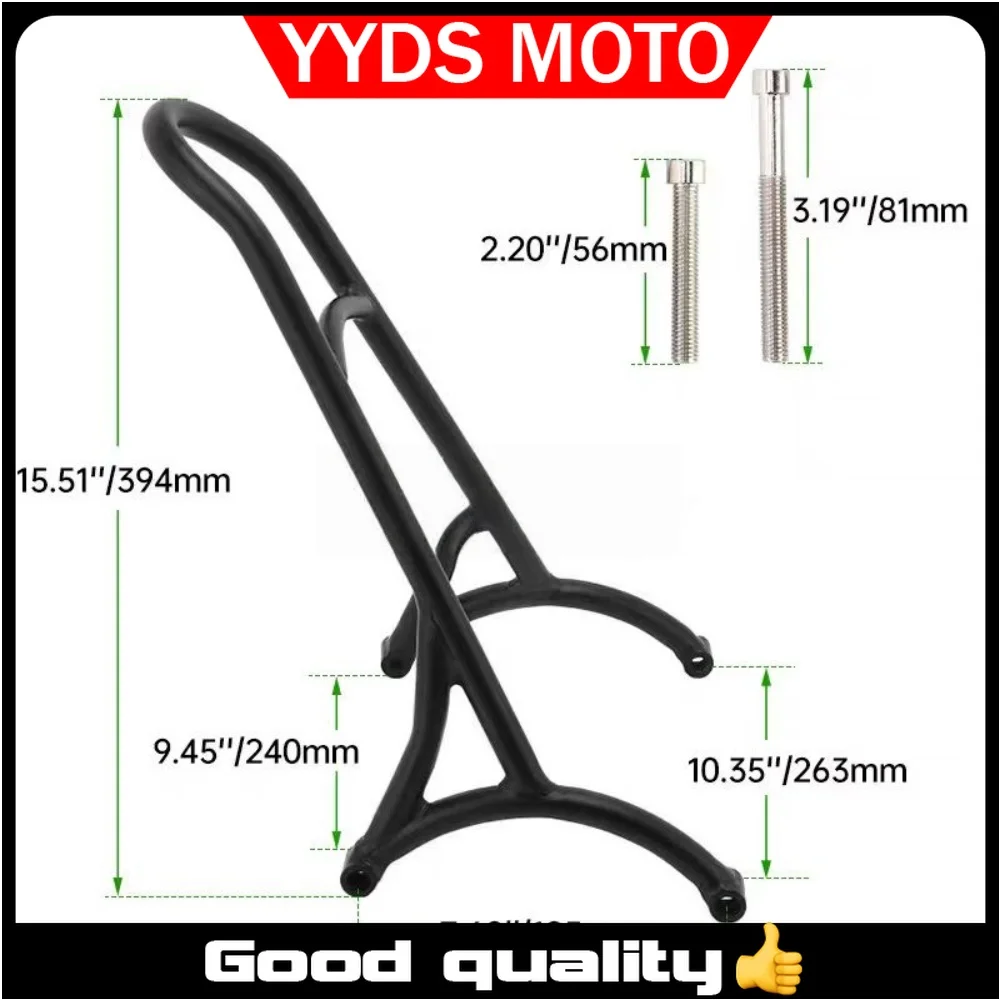 Suitable for Harley-Davidson rear seat 883 1200 X48 72, retrofit rear seat backrest, armrest, and rear rack accessories.
Suitable for Harley-Davidson rear seat 883 1200 X48 72, retrofit rear seat backrest, armrest, and rear rack accessories.