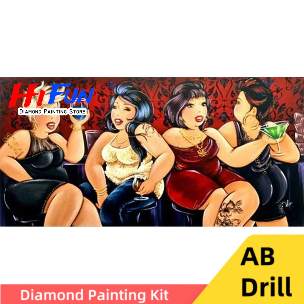 AB Drills 5D Алмазная картина Happy Woman Friends Party Time Paint с бриллиантами Художественные наборы Абстрактные забавные дамы Ремесленный декор
AB Drills 5D Алмазная картина Happy Woman Friends Party Time Paint с бриллиантами Художественные наборы Абстрактные забавные дамы Ремесленный декор