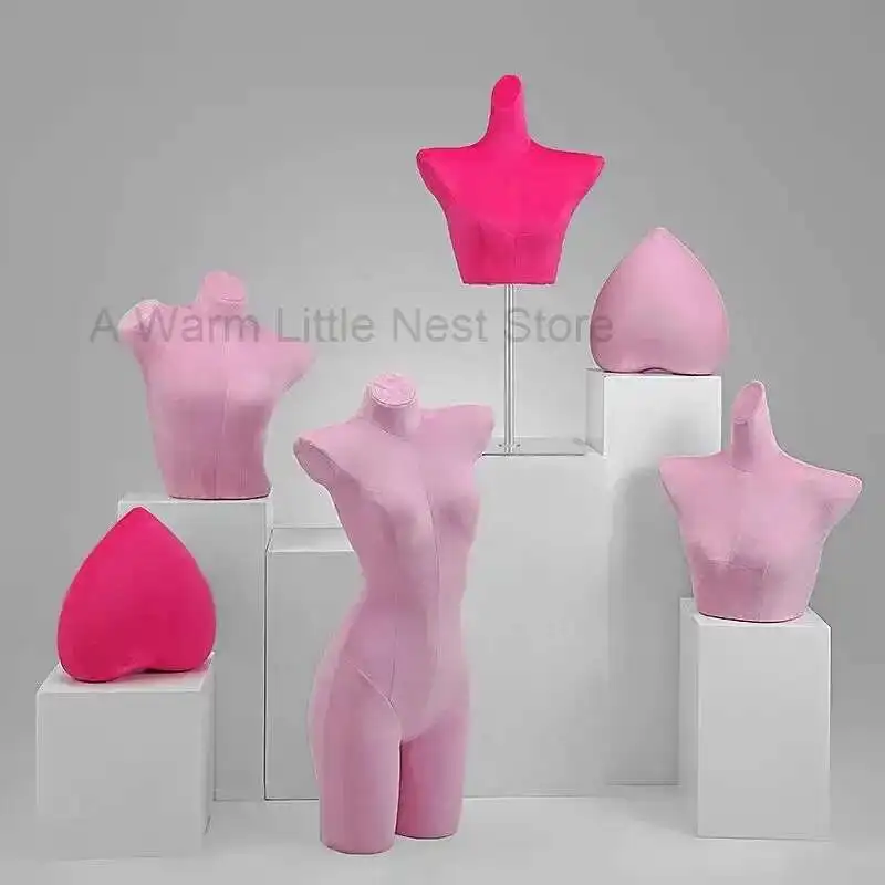 Velvet Underwear Mannequin Body Props Female Bust Bra Pajamas Display Stand Ladies Lingerie Store Human Underwear Model Stand
Velvet Underwear Mannequin Body Props Female Bust Bra Pajamas Display Stand Ladies Lingerie Store Human Underwear Model Stand