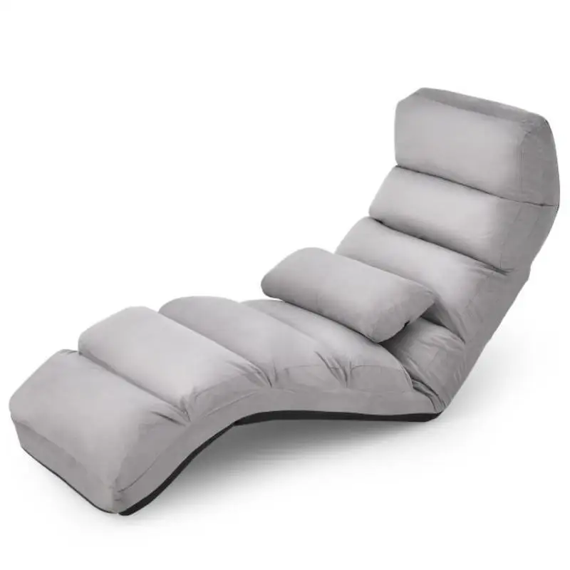 Folding Lazy Sofa Couch with Pillow-Gray
Folding Lazy Sofa Couch with Pillow-Gray