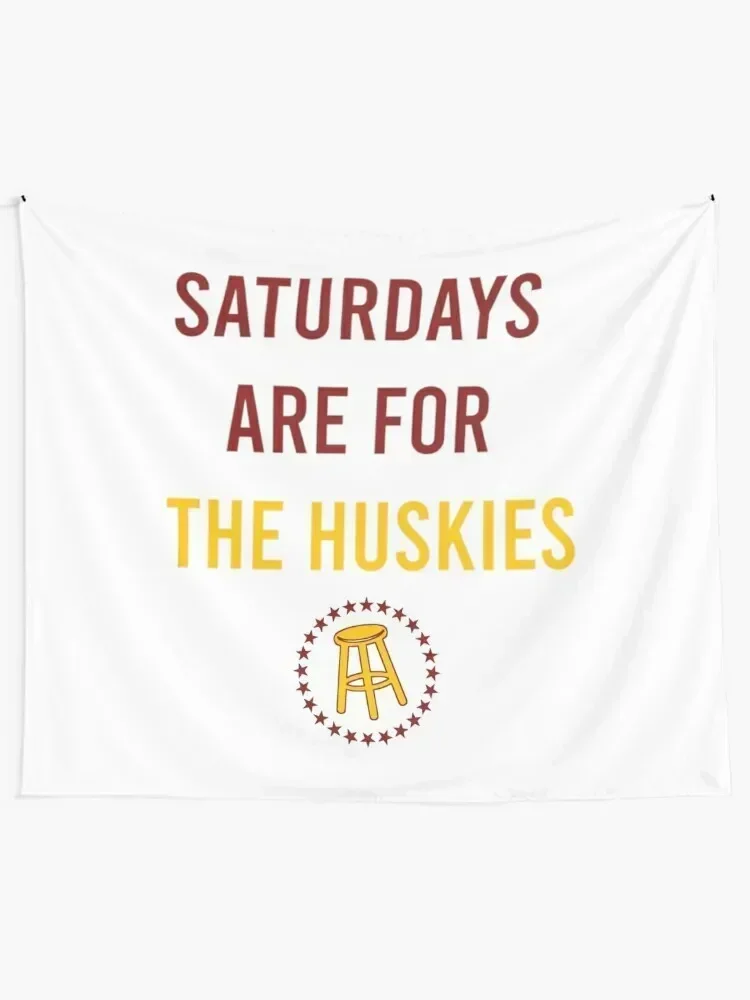Saturdays Are For The Huskies Tapestry Decorative Wall Mural Wallpaper Bedroom Tapestry
Saturdays Are For The Huskies Tapestry Decorative Wall Mural Wallpaper Bedroom Tapestry