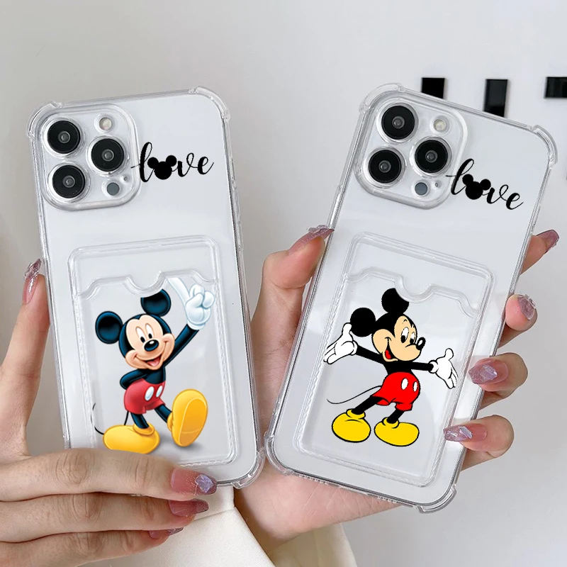 Disney Mickey Mouse Cool For iPhone 15 14 13 12 11 XS XR X 8 7 Pro Max Plus Mini Photo Card Bag Transparent Cover Phone Case
Disney Mickey Mouse Cool For iPhone 15 14 13 12 11 XS XR X 8 7 Pro Max Plus Mini Photo Card Bag Transparent Cover Phone Case
