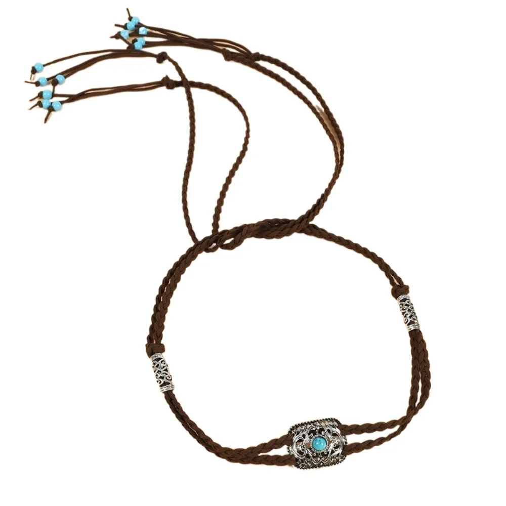 Woven Forehead Head Chain Retro Hanfu Headwear Ethnic Style Headband Ancient Alloy Tibetan Dance Hair Accessories
Woven Forehead Head Chain Retro Hanfu Headwear Ethnic Style Headband Ancient Alloy Tibetan Dance Hair Accessories