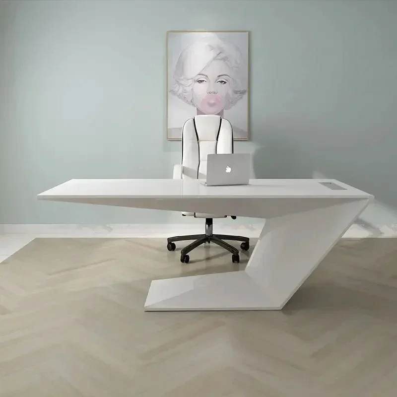 S Кремовый стиль Paint Desk Домашний компьютерный стол Простой современный легкий роскошный стол для института красоты
S Кремовый стиль Paint Desk Домашний компьютерный стол Простой современный легкий роскошный стол для института красоты