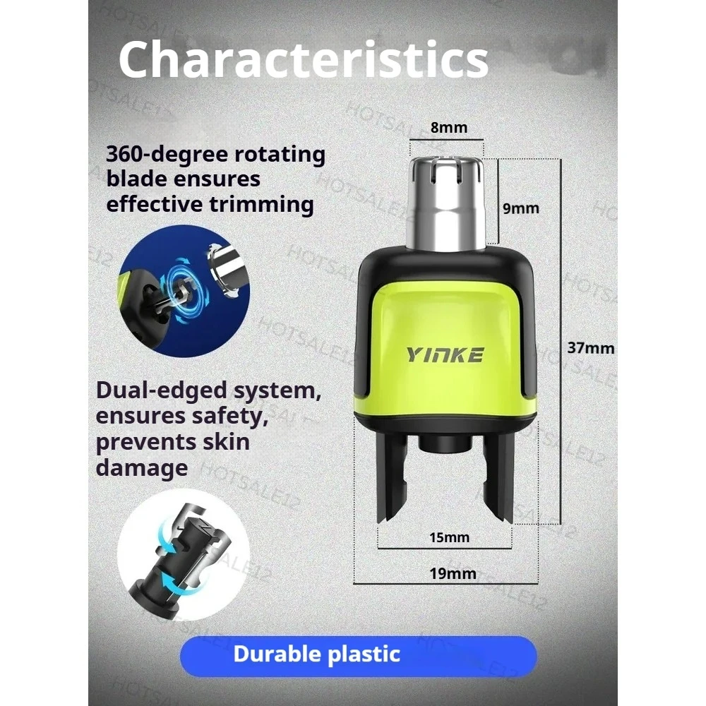 Nose Hair Trimmer Replacement Heads for Philips One Blade QP2520 QP2630 QP2515 & OneBlade Pro QP6510 QP6520 QP6531 Shaver
Nose Hair Trimmer Replacement Heads for Philips One Blade QP2520 QP2630 QP2515 & OneBlade Pro QP6510 QP6520 QP6531 Shaver