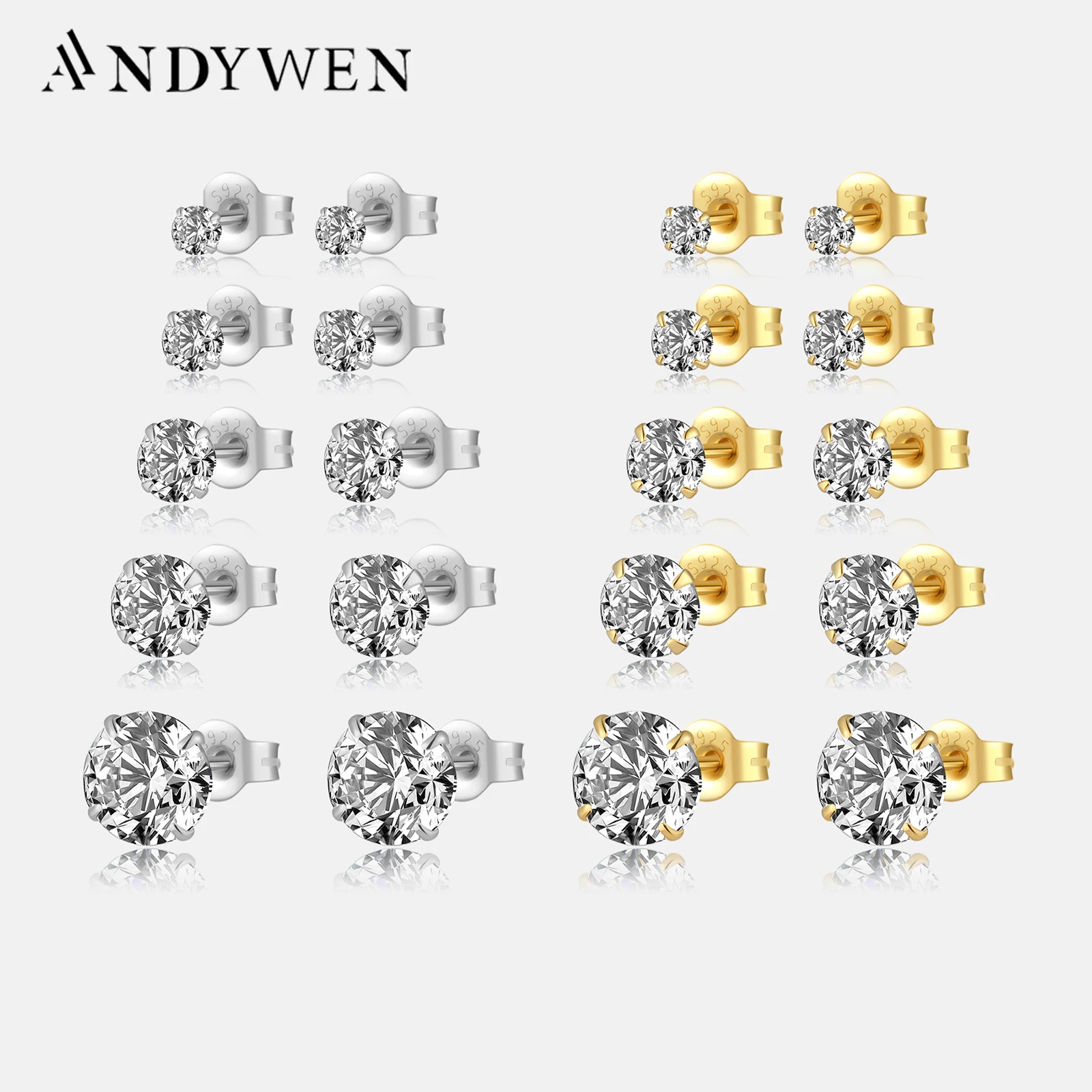 Женские зажимы с фианитами 3-7 мм, из серебра 925 пробы
Женские зажимы с фианитами 3-7 мм, из серебра 925 пробы