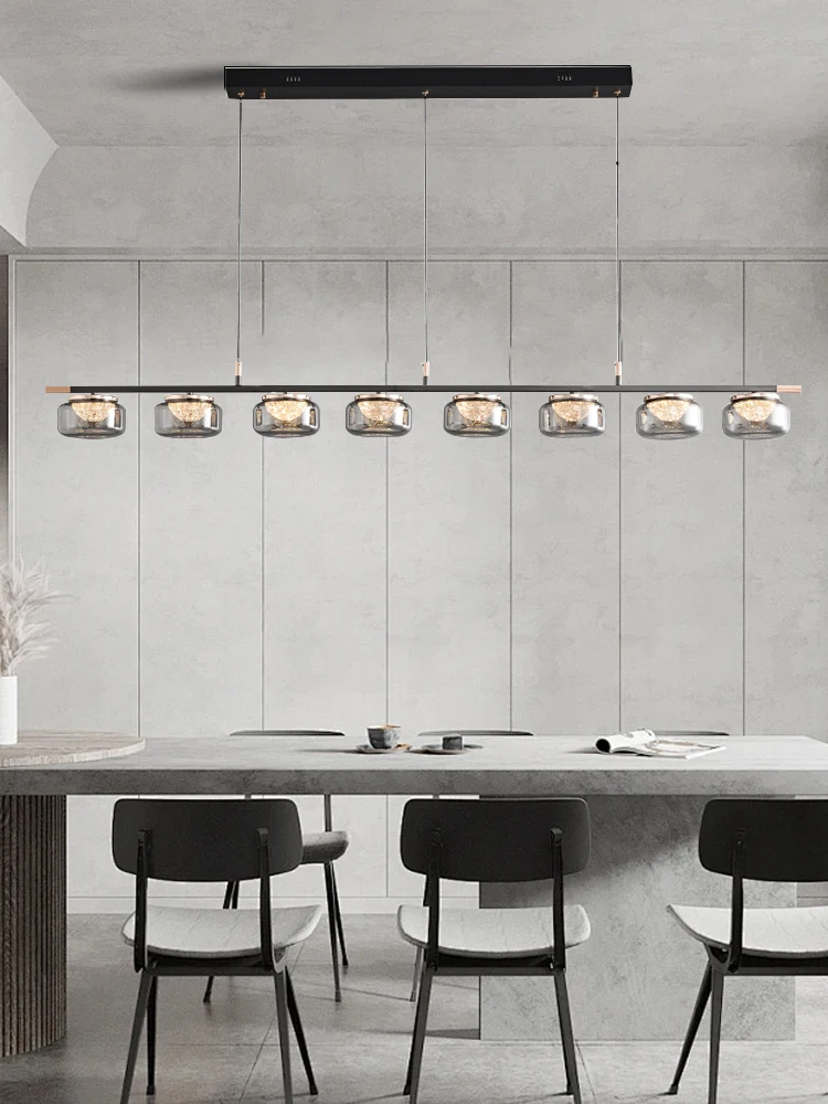 Get this Luxury Remote Control Dimmable Pendant Lights for Your Modern Dining Table Decoration Gray Glass Jar Pendant Lamp Long
Get this Luxury Remote Control Dimmable Pendant Lights for Your Modern Dining Table Decoration Gray Glass Jar Pendant Lamp Long