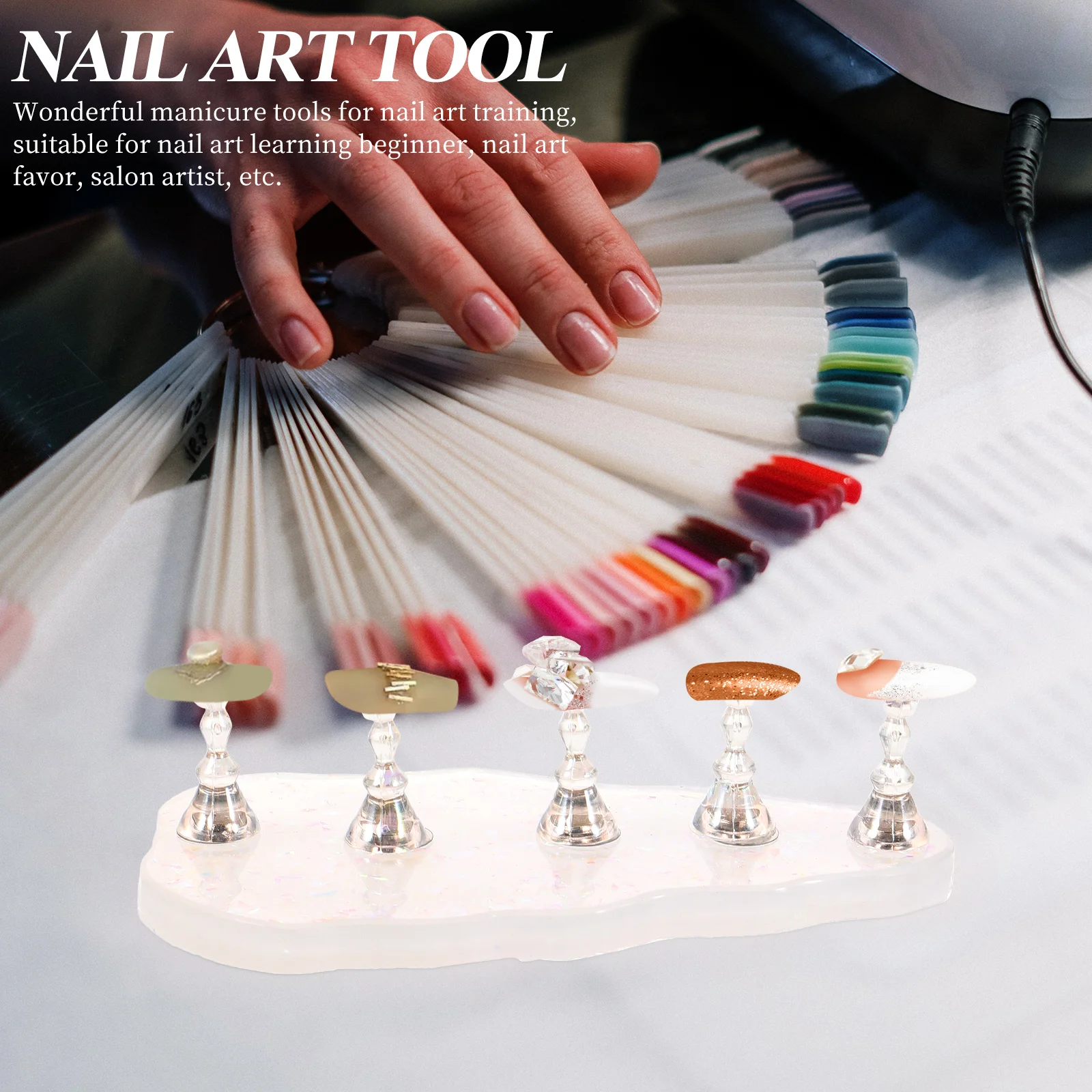1 set Nail Stand for Painting Magnetic Holder Acrylic Accessories Portable Display Fake Nails Practice Tool Manicure Training
1 set Nail Stand for Painting Magnetic Holder Acrylic Accessories Portable Display Fake Nails Practice Tool Manicure Training