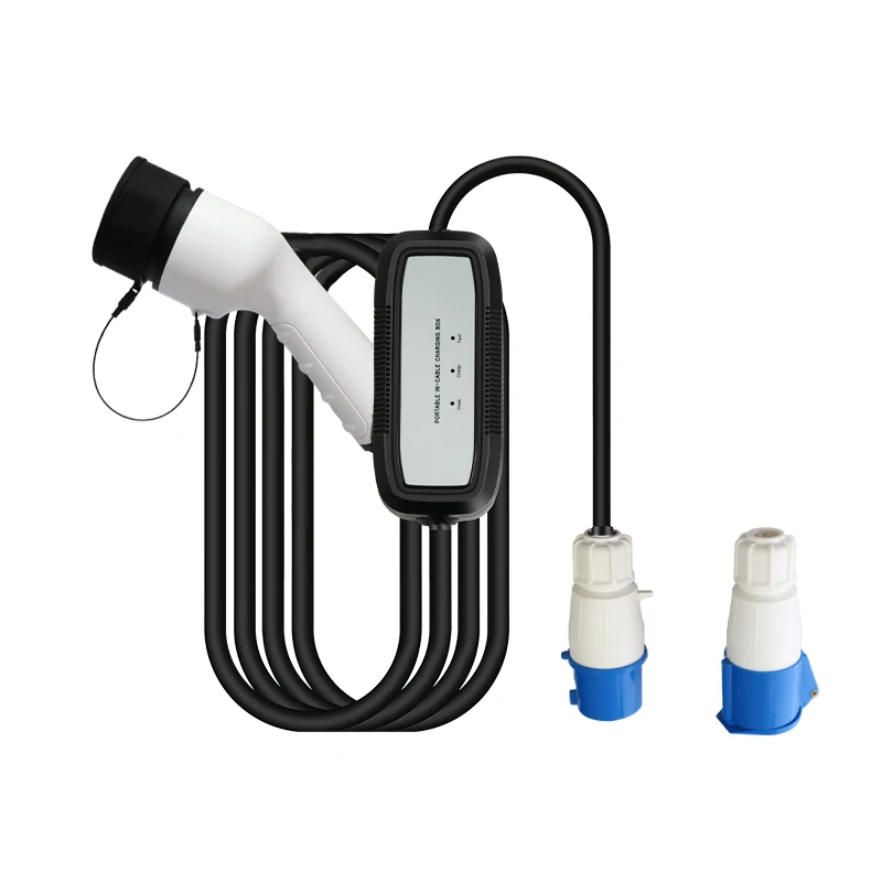 European standard 32A 7kw EV new energy electric vehicle mode two indicator 220V portable charging pile quick charging gun
European standard 32A 7kw EV new energy electric vehicle mode two indicator 220V portable charging pile quick charging gun