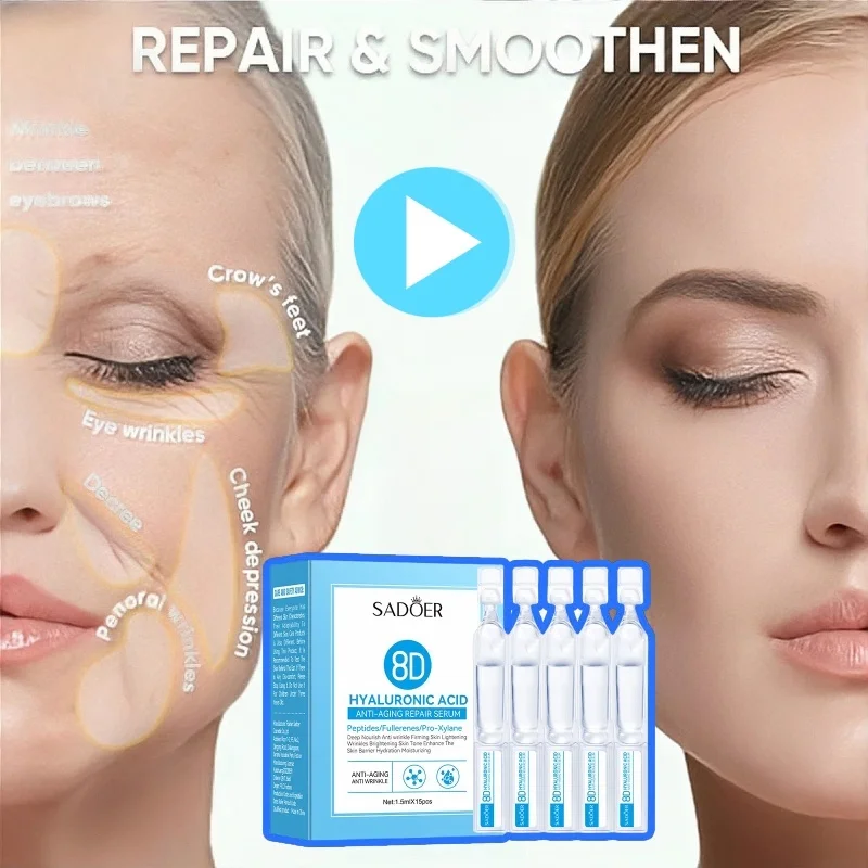 Hyaluronic Acid Face Serum Anti Aging Deep Nourish Fullerenes Collagen Wrinkle Serum Whitening Lifting Skin Care Korean New 2025
Hyaluronic Acid Face Serum Anti Aging Deep Nourish Fullerenes Collagen Wrinkle Serum Whitening Lifting Skin Care Korean New 2025