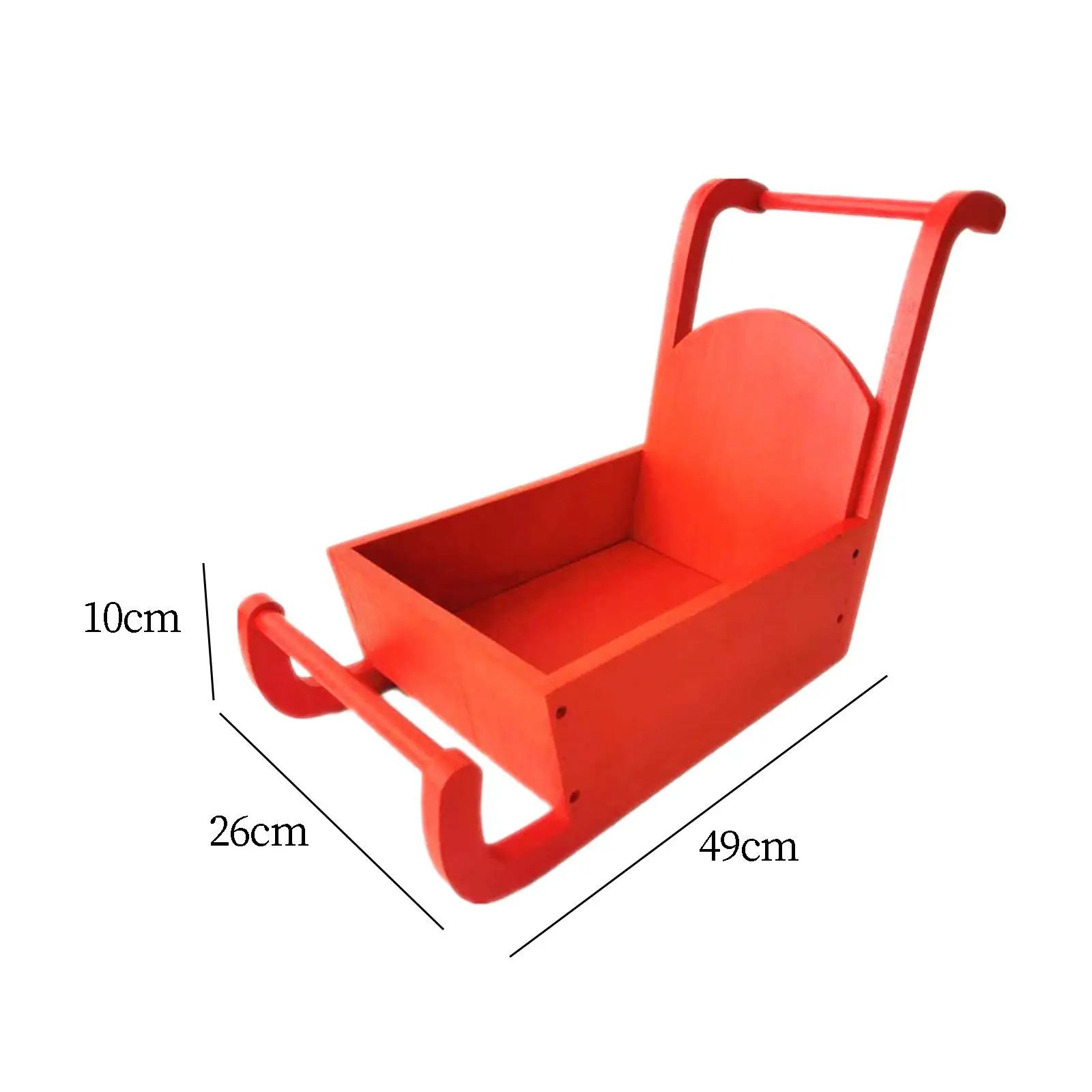Festive Newborn Photography Props Red Sleigh Miniature Set for Holiday Memories
Festive Newborn Photography Props Red Sleigh Miniature Set for Holiday Memories