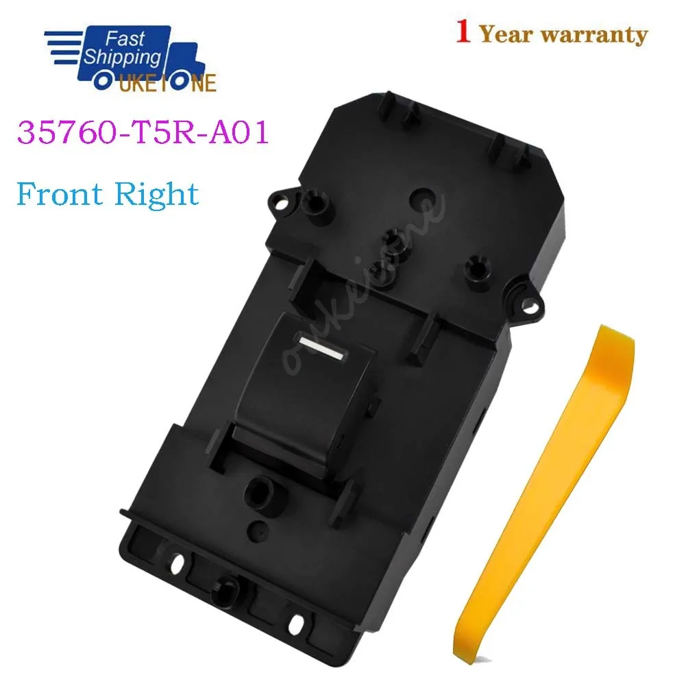 35760-T5R-A01 For Honda FIT XR-V Vezel Front Right Passenger side Electric Power Lifter Window Switch Button Car Accessories
35760-T5R-A01 For Honda FIT XR-V Vezel Front Right Passenger side Electric Power Lifter Window Switch Button Car Accessories