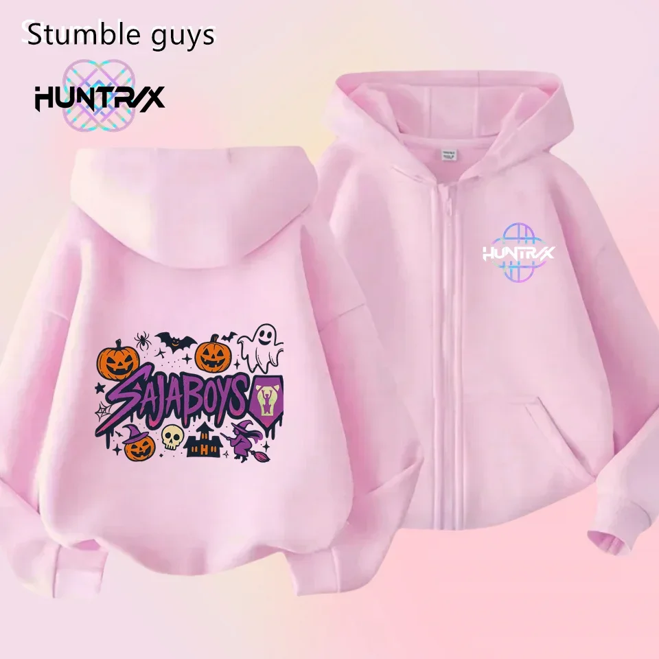 Autumn Kids KPop Demon Hunters Zipper Hoodie Long Sleeve Sweatshirt Anime Cartoon Casual Boys Clothes Girls
Autumn Kids KPop Demon Hunters Zipper Hoodie Long Sleeve Sweatshirt Anime Cartoon Casual Boys Clothes Girls
