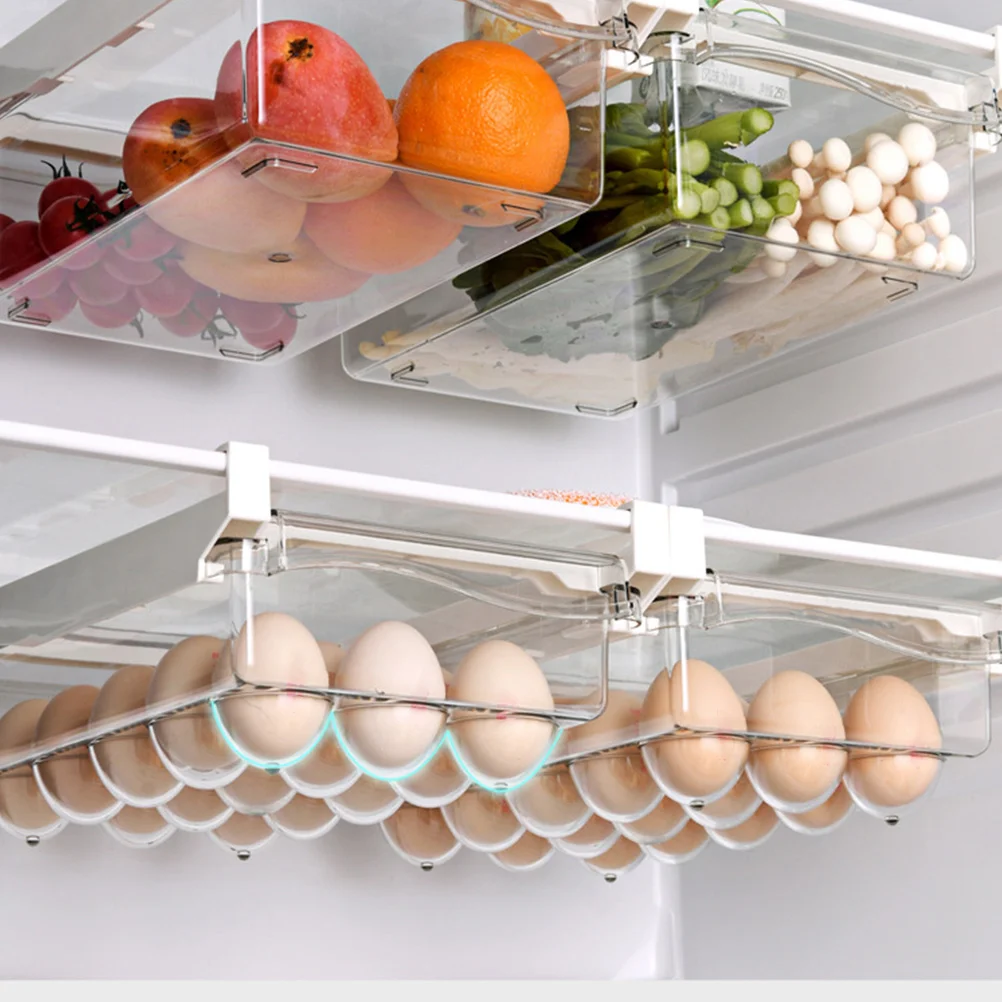 Egg ganizer Container For Refrigerator ABS PET Large Capacity Storage Box Crisper Drawer Holder Prevents Collision Saves Space
Egg ganizer Container For Refrigerator ABS PET Large Capacity Storage Box Crisper Drawer Holder Prevents Collision Saves Space