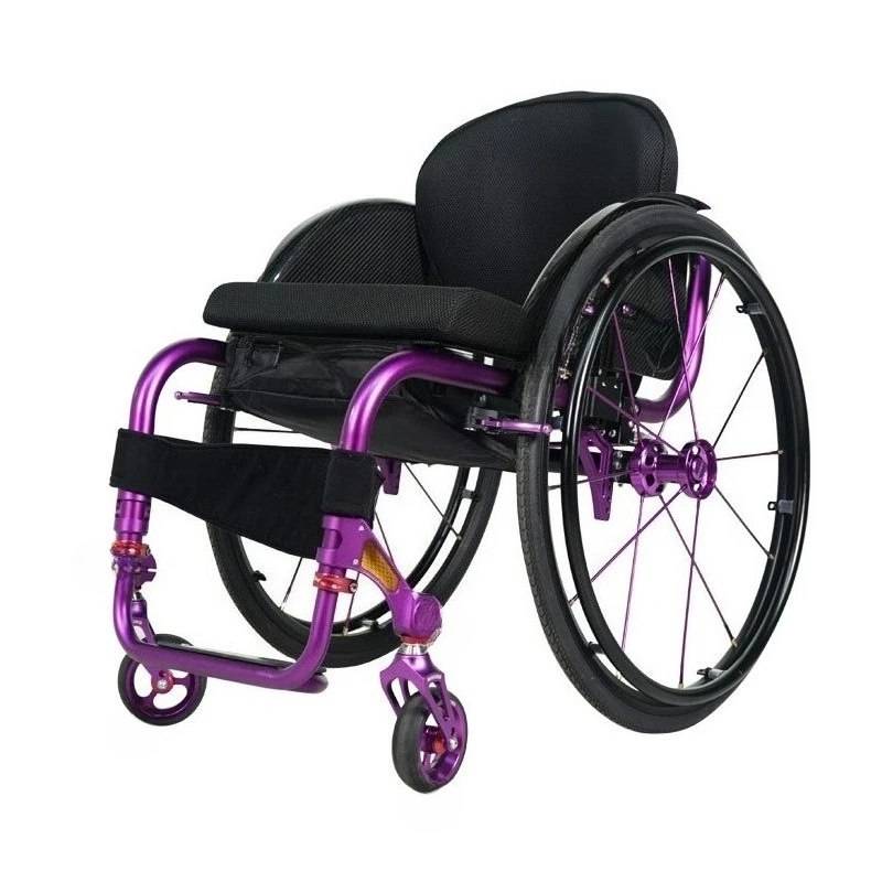 Sports Wheelchair Aluminum Magnesium Quick Release Folding Handicapped Wheelchair
Sports Wheelchair Aluminum Magnesium Quick Release Folding Handicapped Wheelchair