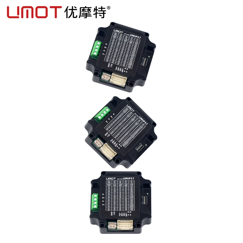 UMOT Micro Интегрированный драйвер шагового двигателя Мини-импульс + разрешения управления ввода-вывода направления для драйвера шагового двигателя Nema11/14/17/23. 
UMOT Micro Интегрированный драйвер шагового двигателя Мини-импульс + разрешения управления ввода-вывода направления для драйвера шагового двигателя Nema11/14/17/23.