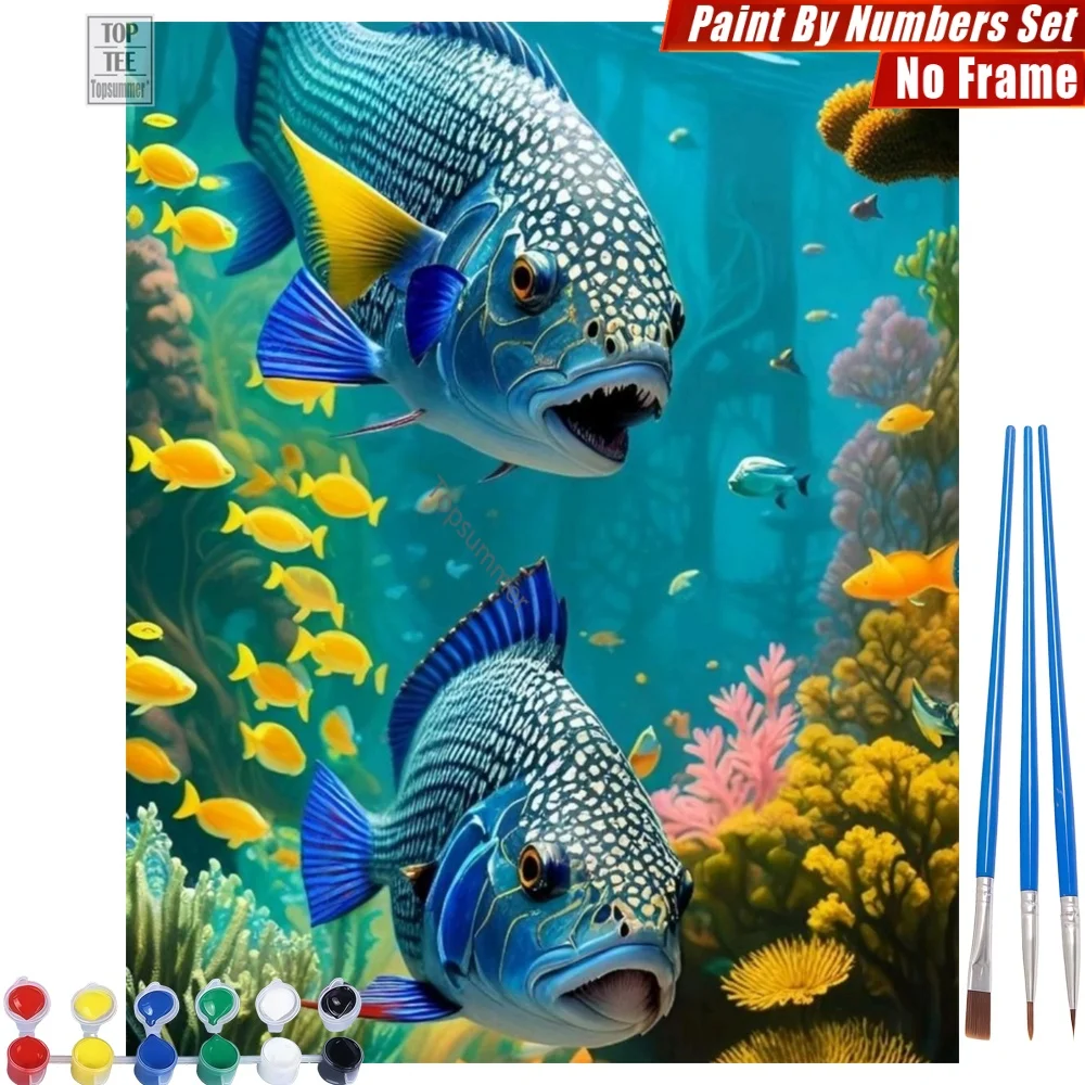 Vibrant Tropical Reef Digital Oil Paints Kit - Diverse Marine Life Living Room Wall Art Teacher'S Day Gift For Teacher
Vibrant Tropical Reef Digital Oil Paints Kit - Diverse Marine Life Living Room Wall Art Teacher'S Day Gift For Teacher