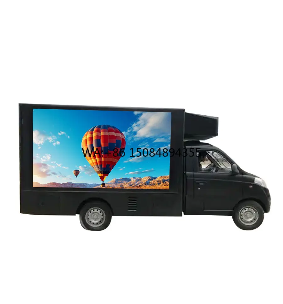 Outdoor P6 Mobile LED Wall Digital Billboard For Food Truck Advertising
Outdoor P6 Mobile LED Wall Digital Billboard For Food Truck Advertising