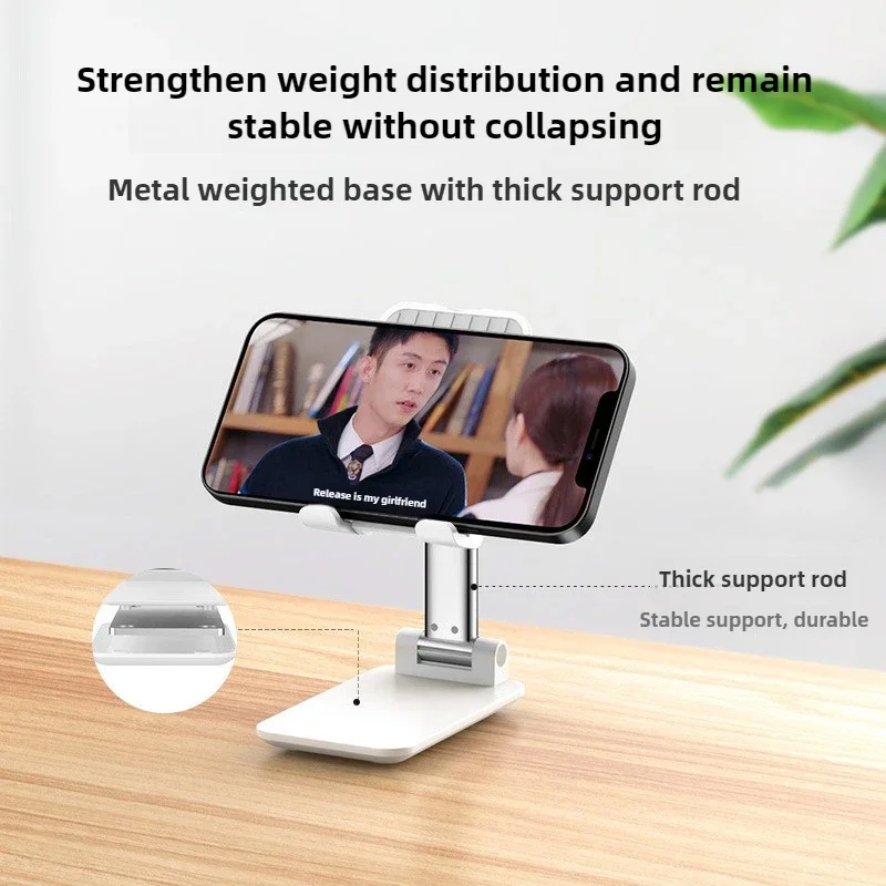 Universal Foldable Phone Holder Stand Tablet Desk Mount Flexible Adjustable Desktop Live Lazy Bracket Support for All Phones
Universal Foldable Phone Holder Stand Tablet Desk Mount Flexible Adjustable Desktop Live Lazy Bracket Support for All Phones