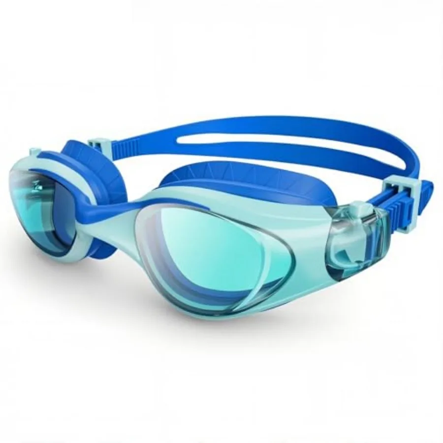 Swim Goggles for 6-14, Anti-Fog UV Protection Swimming Goggles, Leakproof Pool Goggles for Boys and Girls
Swim Goggles for 6-14, Anti-Fog UV Protection Swimming Goggles, Leakproof Pool Goggles for Boys and Girls