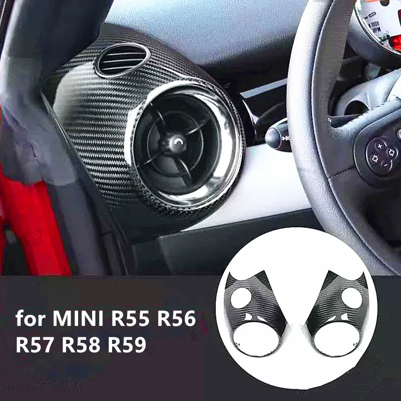 for BMW Mini Cooper R R55-R59 air conditioning vent cover made of carbon fiber
for BMW Mini Cooper R R55-R59 air conditioning vent cover made of carbon fiber