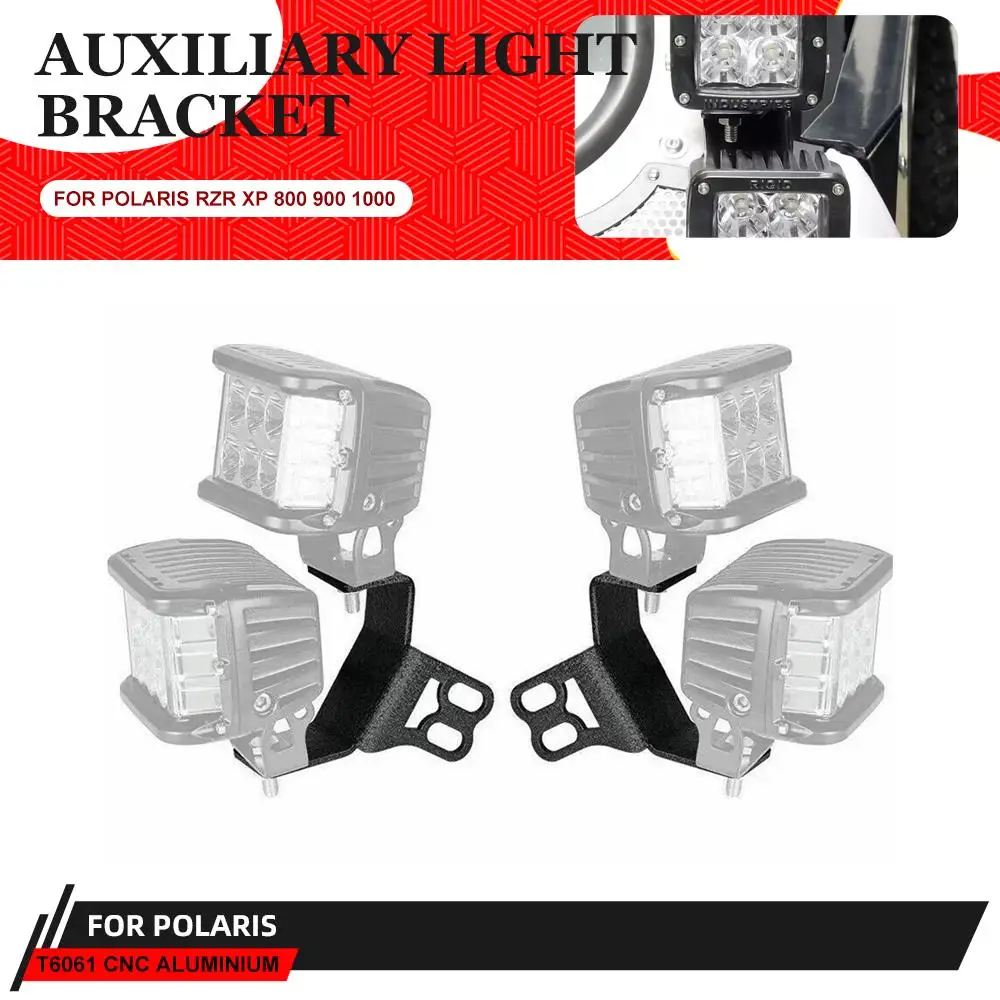 2025 UTV Windshield Side Pillar Roll Mounting Bracket Led Work Light Fog Lamp Holder for Polaris RZR XP 1000 900 800 2008-2024
2025 UTV Windshield Side Pillar Roll Mounting Bracket Led Work Light Fog Lamp Holder for Polaris RZR XP 1000 900 800 2008-2024