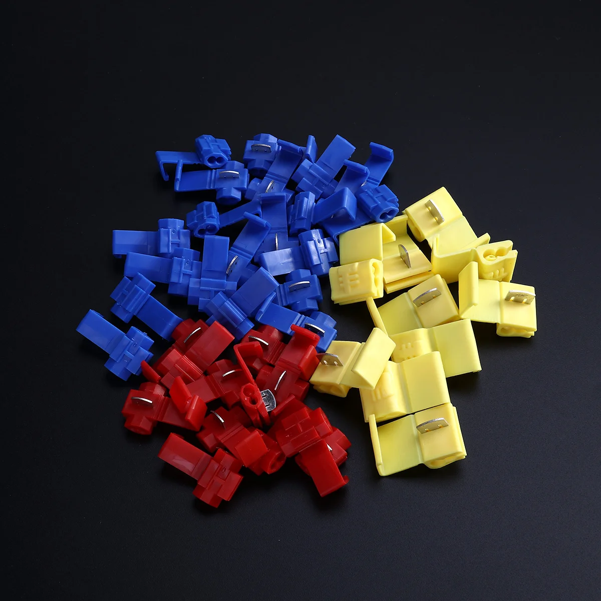 100Pcs Quick Wire Connector Branch Terminals Solderless Clamp Kit for Electrical Control Measurement Use Quick Wire Connector
100Pcs Quick Wire Connector Branch Terminals Solderless Clamp Kit for Electrical Control Measurement Use Quick Wire Connector