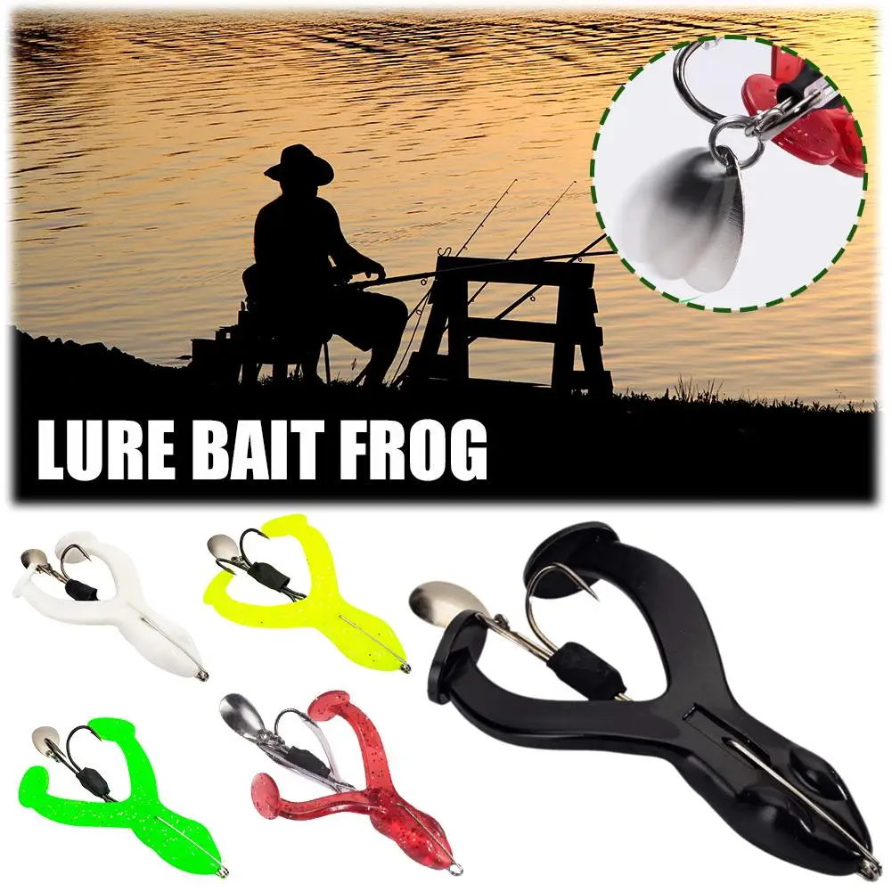 1pcs Lure Bait Frog With Barbed Hook High-quality Silicone Soft Accessories Fishing Bait Fishing I1R2
1pcs Lure Bait Frog With Barbed Hook High-quality Silicone Soft Accessories Fishing Bait Fishing I1R2