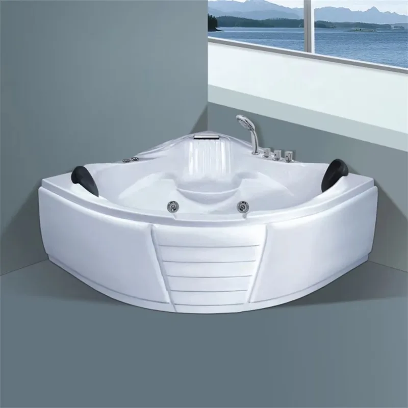 Jacuzzier Corner Massage Bathtub Whirlpool Modern Freestanding Bathtub
Jacuzzier Corner Massage Bathtub Whirlpool Modern Freestanding Bathtub