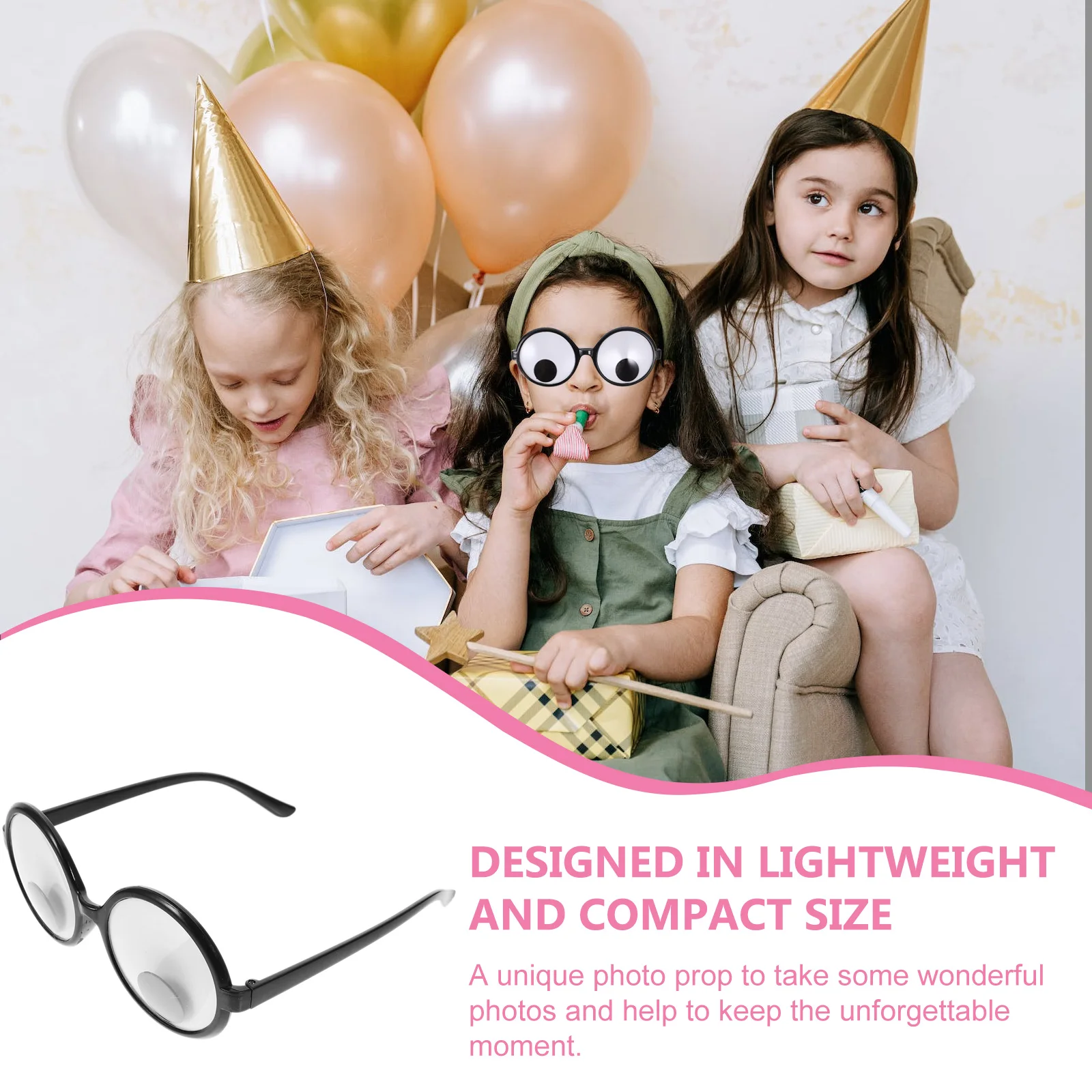 2pcs Rolling Eye Glasses Funny Photo Props Lightweight Eyeglass Sunglasses For Great Festival New
2pcs Rolling Eye Glasses Funny Photo Props Lightweight Eyeglass Sunglasses For Great Festival New