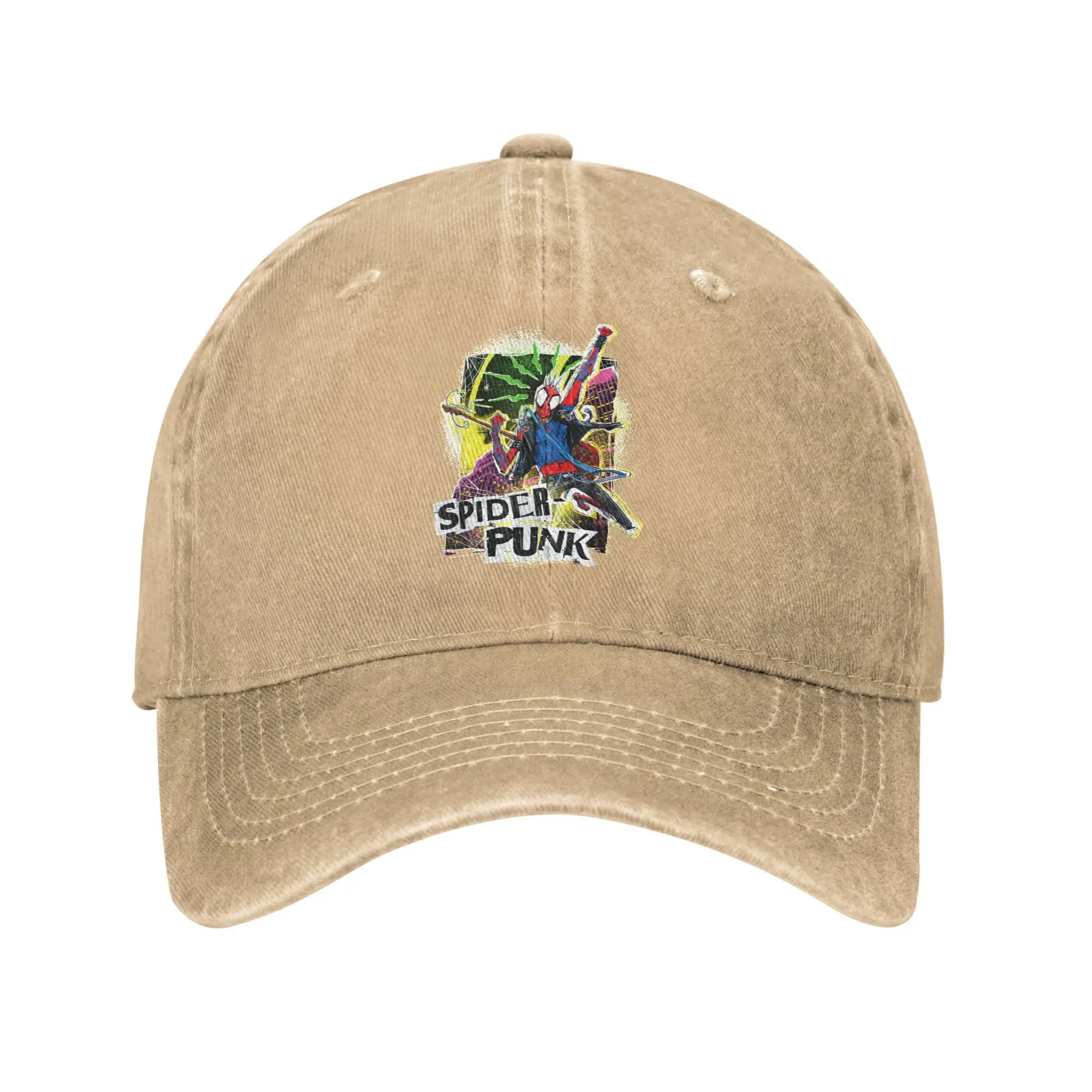 Spider Man Across the Spider Verse Spider Punk Pose Sun Baseball Cap Unisex Men Trucker Hat Summer Sport Sun-Proof Snapback Cap
Spider Man Across the Spider Verse Spider Punk Pose Sun Baseball Cap Unisex Men Trucker Hat Summer Sport Sun-Proof Snapback Cap