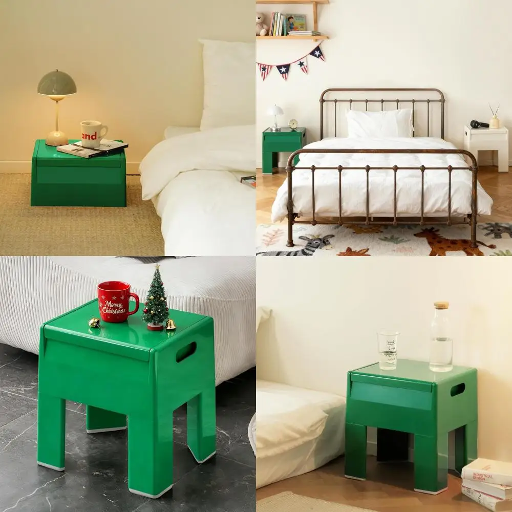 Компактная многофункциональная пластиковая тумбочка с местом для хранения вещей, красочный приставной столик для спальни и общежития, простая сборка (14,7x11,8x15,8, серый
Компактная многофункциональная пластиковая тумбочка с местом для хранения вещей, красочный приставной столик для спальни и общежития, простая сборка (14,7x11,8x15,8, серый