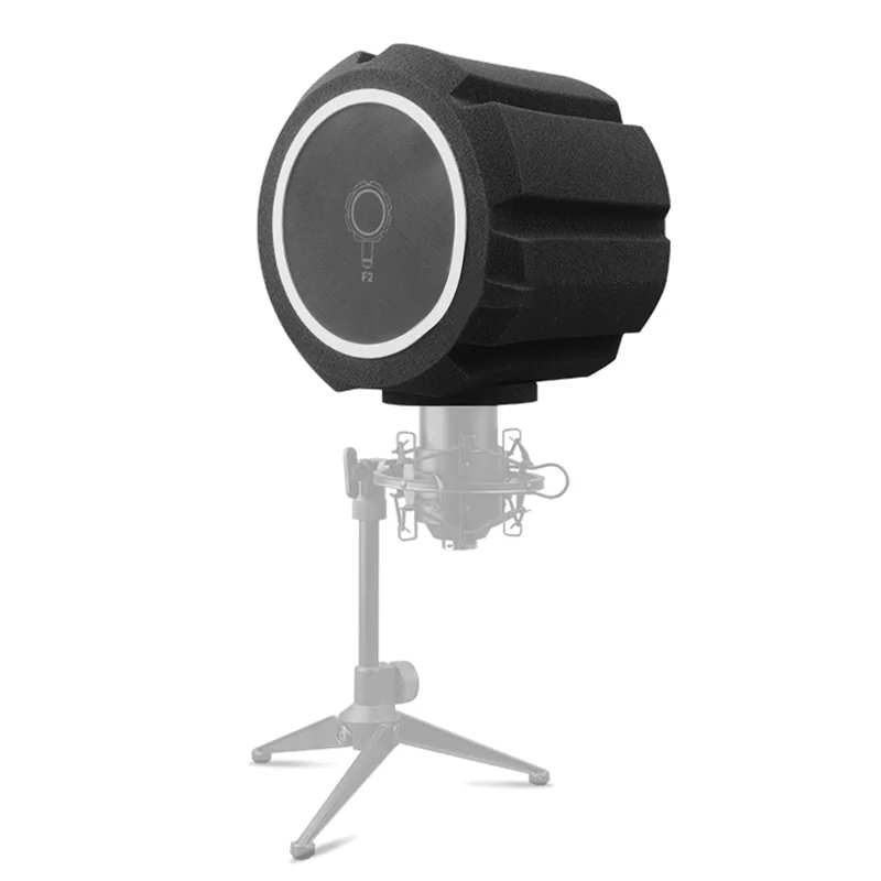 HOT!F2 Professional Condenser Microphone Studio Screen Acoustic Filter Windscreen Recording Microphone Filter Black Net
HOT!F2 Professional Condenser Microphone Studio Screen Acoustic Filter Windscreen Recording Microphone Filter Black Net