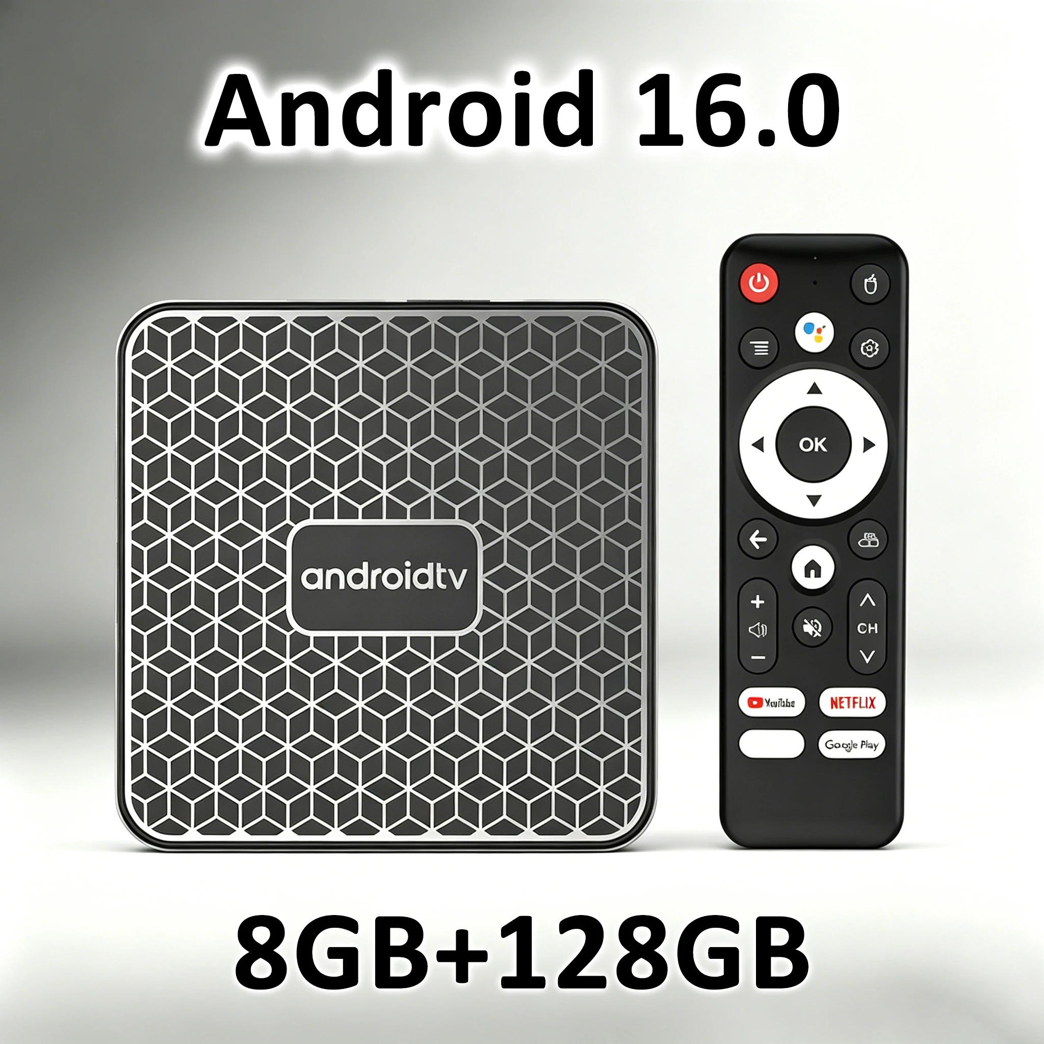 Android 16 Smart TV Box T8S RK3518 8GB 128GB Dual WiFi6 BT5.4 Google Voice Assistant 4K HDR Media Player Very Fast Set Top Box
Android 16 Smart TV Box T8S RK3518 8GB 128GB Dual WiFi6 BT5.4 Google Voice Assistant 4K HDR Media Player Very Fast Set Top Box