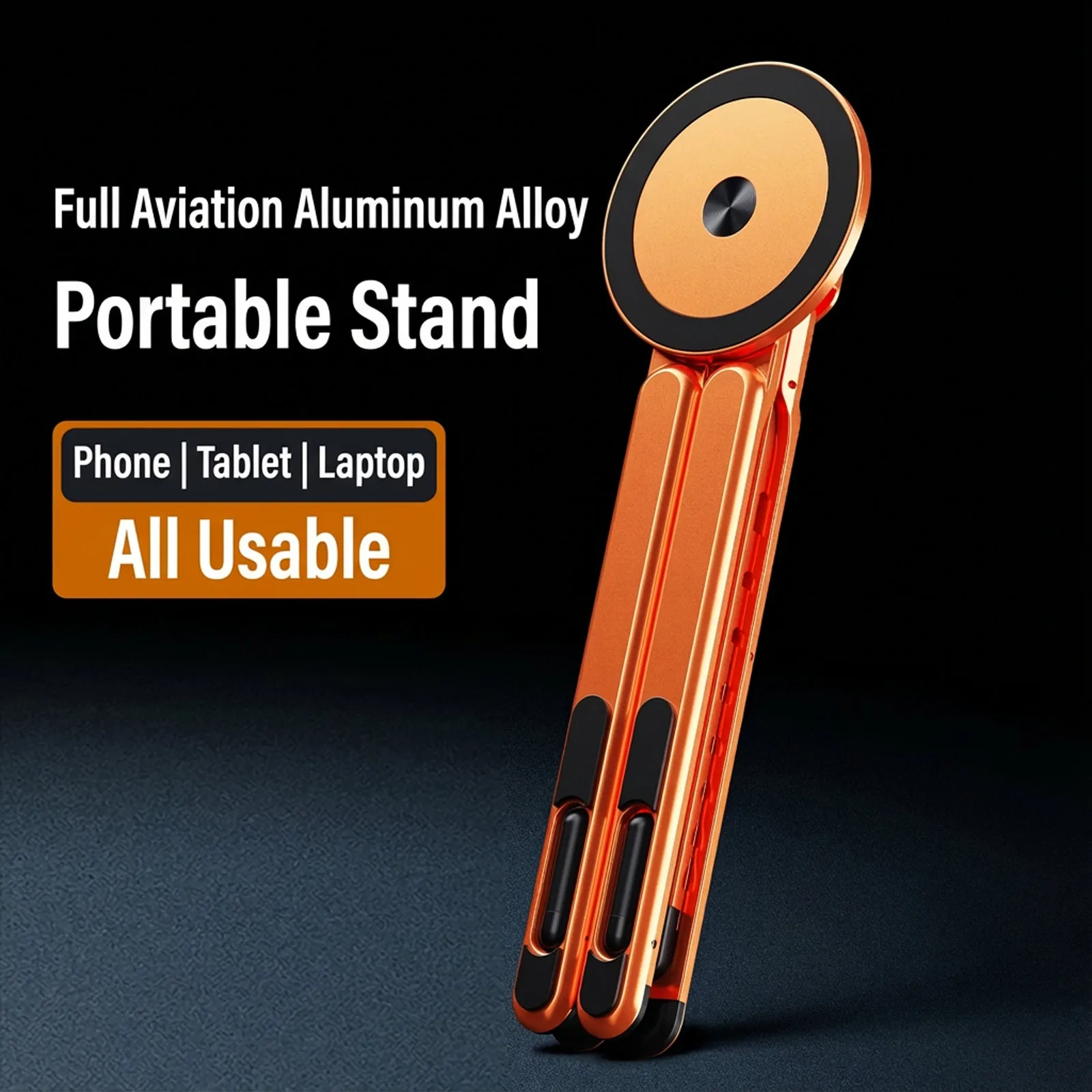 Aluminum Magnetic Phone Stand & Selfie Stick Strong Magnet Foldable Tripod for iPhone 17-12 Portable Desktop Holder for Tablet
Aluminum Magnetic Phone Stand & Selfie Stick Strong Magnet Foldable Tripod for iPhone 17-12 Portable Desktop Holder for Tablet