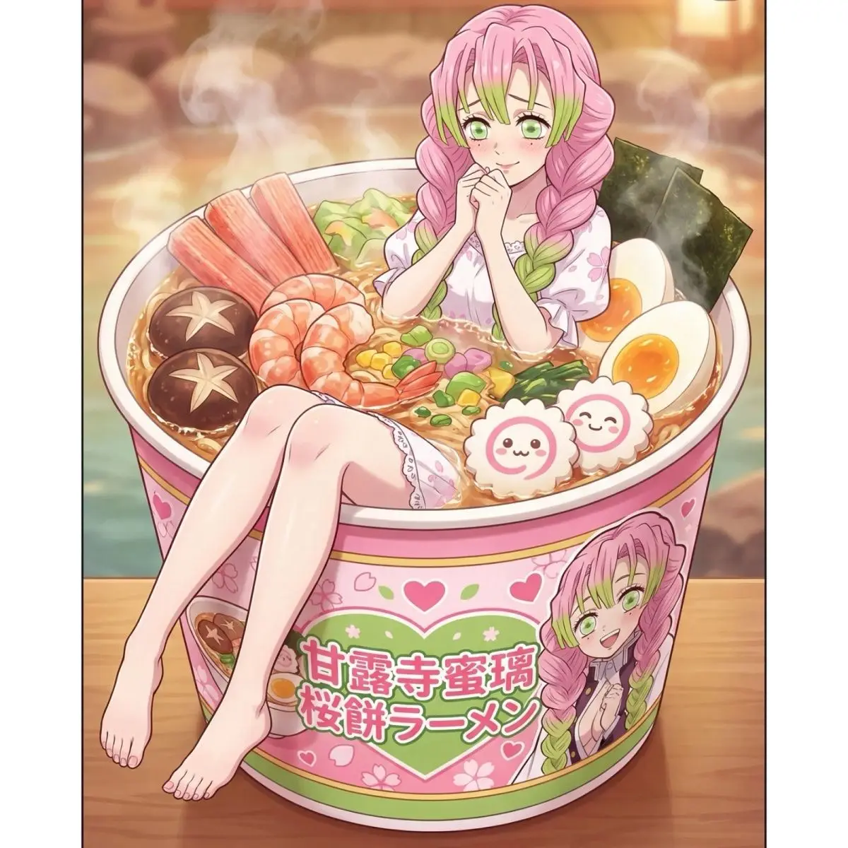 Demon Slayer cute anime instant noodle cup standee figure desktop decoration - Mitsuri, Nezuko, Shinobu, Muzan, high looks
Demon Slayer cute anime instant noodle cup standee figure desktop decoration - Mitsuri, Nezuko, Shinobu, Muzan, high looks