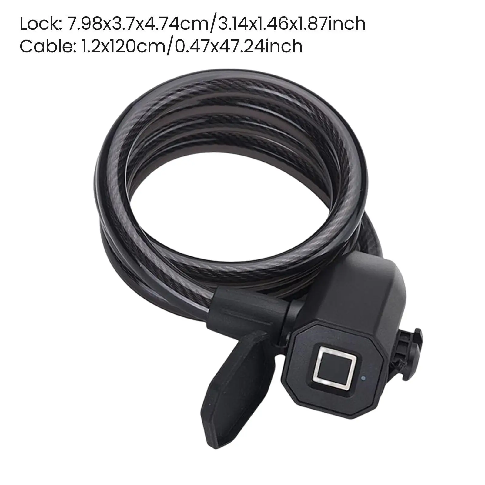 Keyless Outdoor Fingerprint Bicycle Lock Waterproof Sturdy Chain Padlock for Cycle Scooter Gate Fence Security Device
Keyless Outdoor Fingerprint Bicycle Lock Waterproof Sturdy Chain Padlock for Cycle Scooter Gate Fence Security Device