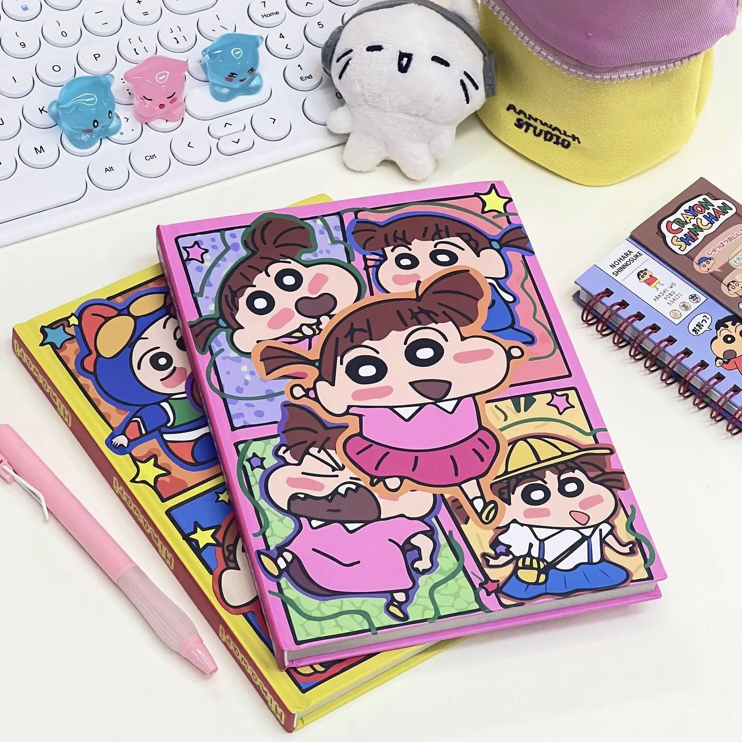 New Cartoon Crayon Shin-chan Cute Notebook, High Appearance Level Graffiti Diary, Student Notepad, Student Supplies, Gifts
New Cartoon Crayon Shin-chan Cute Notebook, High Appearance Level Graffiti Diary, Student Notepad, Student Supplies, Gifts