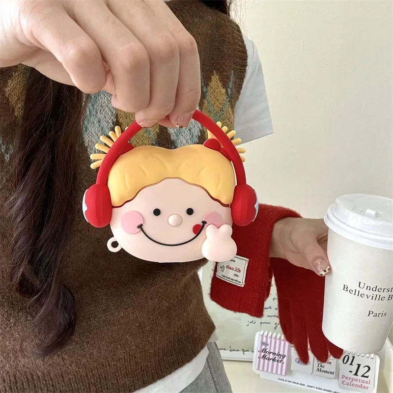 Cartoon Girl Case for AirPods 4 Airpod 1 2 3 Pro Pro2 Bluetooth Earbuds Charging Box Protective Earphone Case Cover
Cartoon Girl Case for AirPods 4 Airpod 1 2 3 Pro Pro2 Bluetooth Earbuds Charging Box Protective Earphone Case Cover