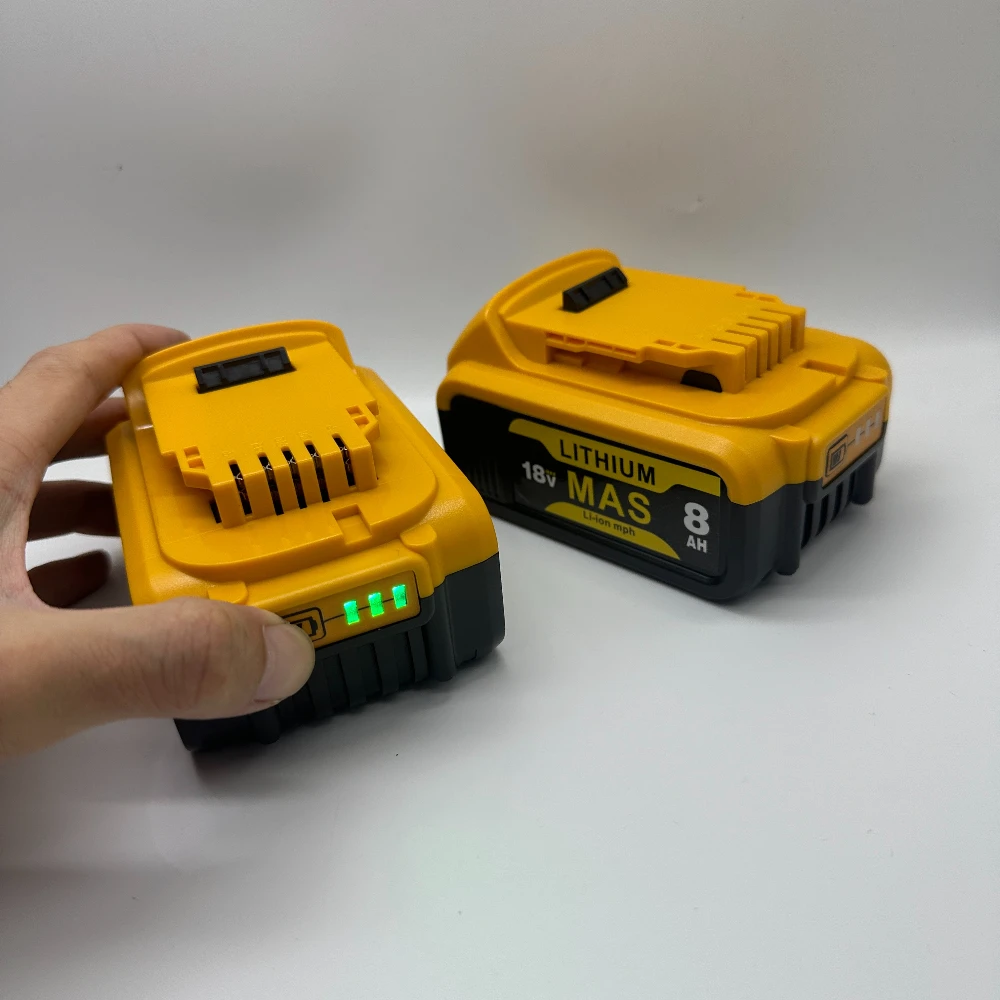 20V/18V rechargeable lithium-ion battery, suitable for Dewei power tools DCB606, DCB205, DCB206, DCBGene, 20V/18V battery
20V/18V rechargeable lithium-ion battery, suitable for Dewei power tools DCB606, DCB205, DCB206, DCBGene, 20V/18V battery