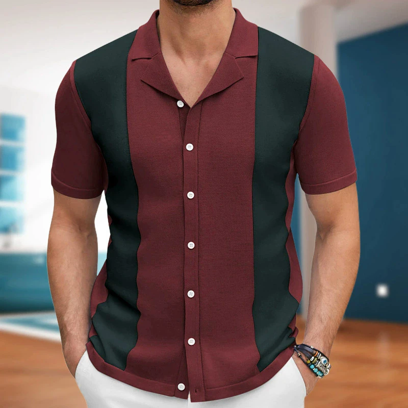 Smart Casual Knitted Mens Polo Shirts Striped Viscose Stretchy Summer Quality Soft Comfortable Silky Icy Lapel Camisas De Hombre
Smart Casual Knitted Mens Polo Shirts Striped Viscose Stretchy Summer Quality Soft Comfortable Silky Icy Lapel Camisas De Hombre