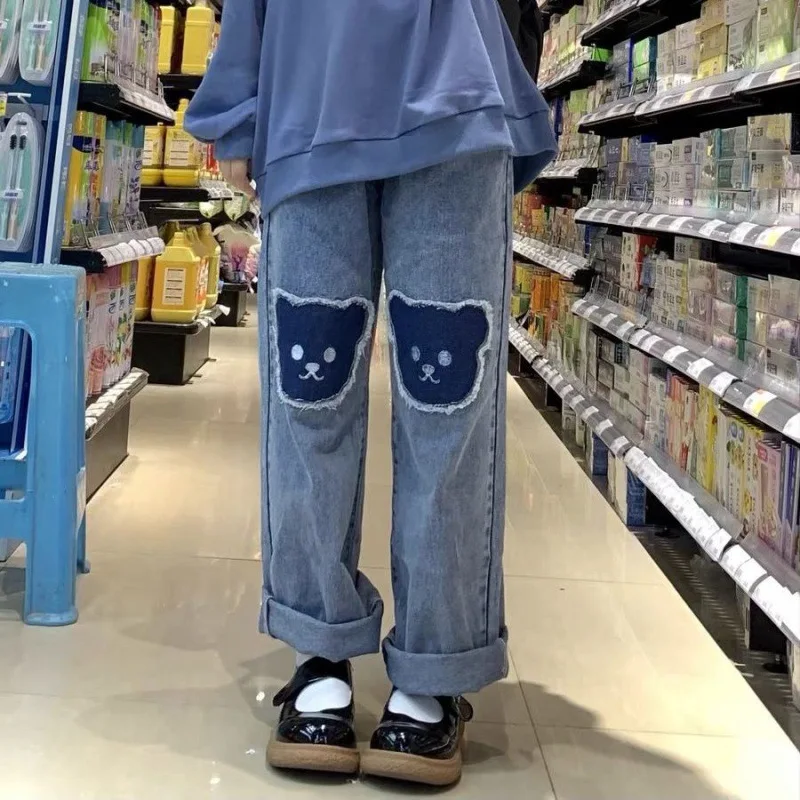 Spring Women Jeans High Waist Straight Baggy Fashion Pants Streetwear Harajuku Vintage Casual Female Wide Leg Denim Trouser
Spring Women Jeans High Waist Straight Baggy Fashion Pants Streetwear Harajuku Vintage Casual Female Wide Leg Denim Trouser