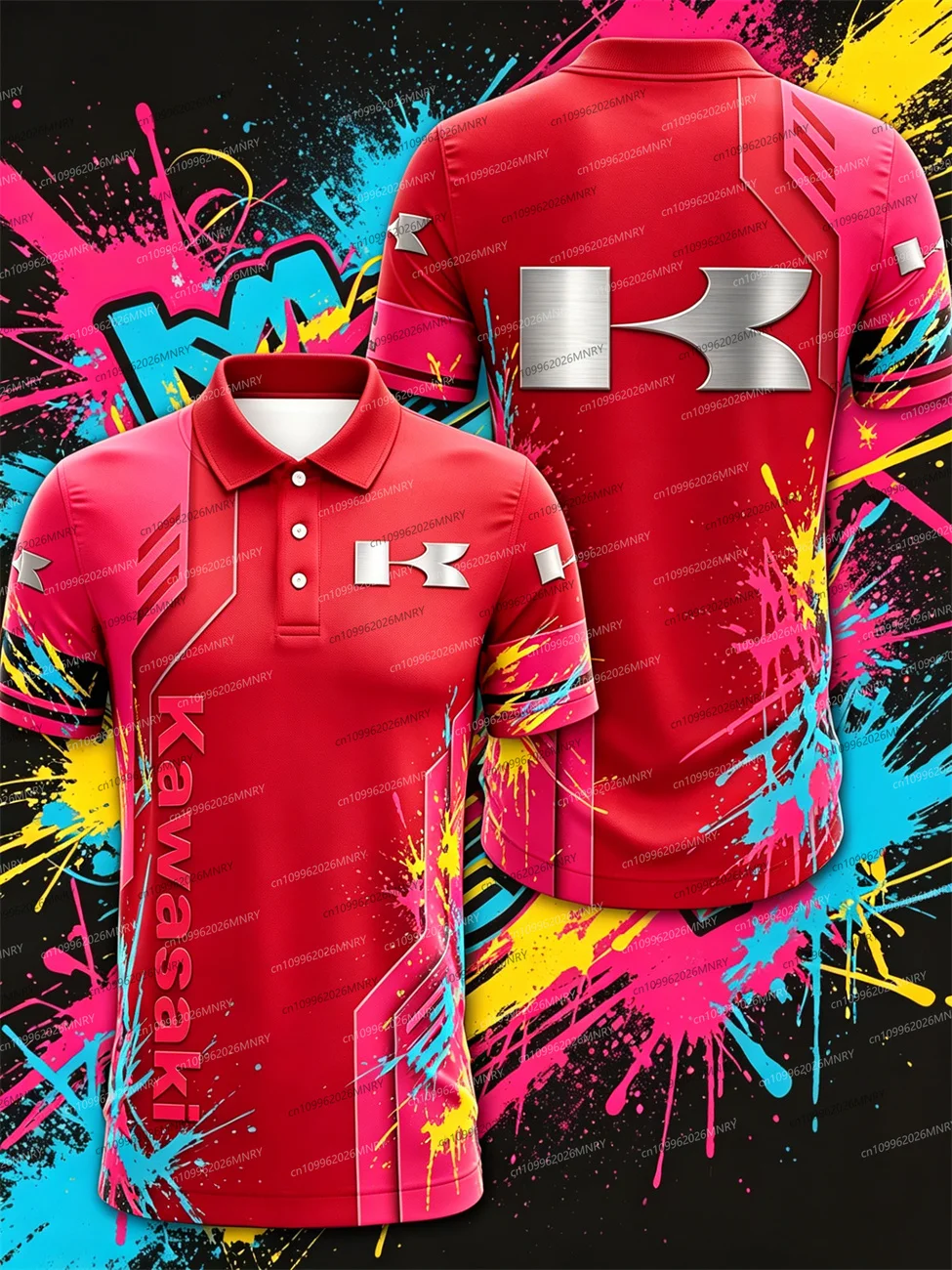 Motorcycle Kawasaki Tshirt Summer polo men's clothes 3D Print Women Short-sleeved Breathable T-shirt Motorcycle t shirt for man
Motorcycle Kawasaki Tshirt Summer polo men's clothes 3D Print Women Short-sleeved Breathable T-shirt Motorcycle t shirt for man
