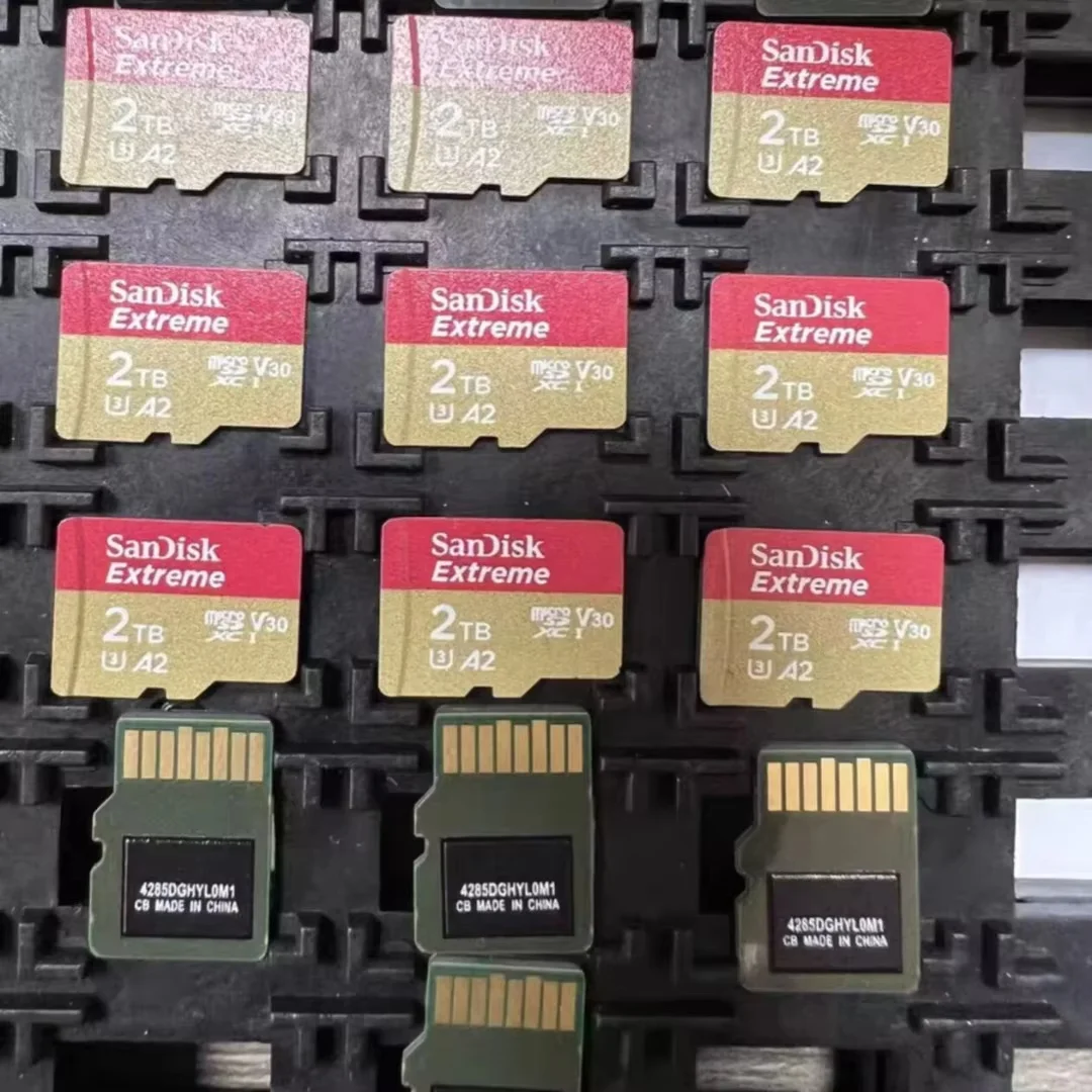 High Speed Sandisk Extreme 2TB Micro SD Card A2 V30 Micro SDXC Flash Card 1TB 2TB MicroSD Card 190MB/s TF Card for Phone Tablet
High Speed Sandisk Extreme 2TB Micro SD Card A2 V30 Micro SDXC Flash Card 1TB 2TB MicroSD Card 190MB/s TF Card for Phone Tablet