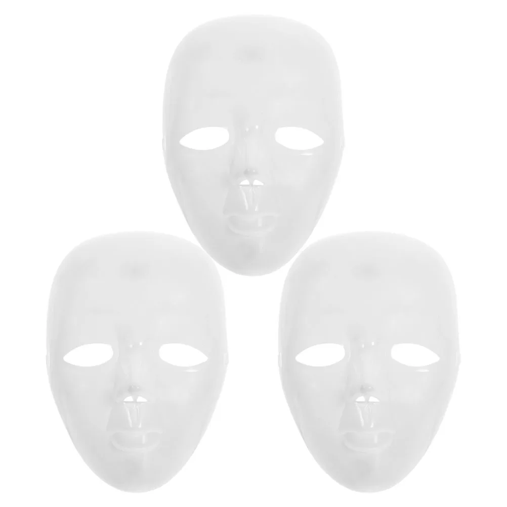 3Pcs DIY Blank Mask White Paintable for Halloween Masquerade Party Supplies Adult Kids Creative Craft Comfortable Fit Design
3Pcs DIY Blank Mask White Paintable for Halloween Masquerade Party Supplies Adult Kids Creative Craft Comfortable Fit Design