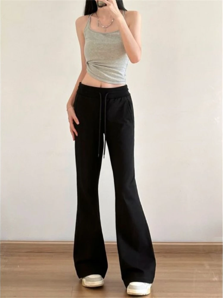 Summer New Women Fashion Straight Leg Sweatpants Girls Classic High Waist Slim Fit Trousers Lady Solid Thin Flared Pants
Summer New Women Fashion Straight Leg Sweatpants Girls Classic High Waist Slim Fit Trousers Lady Solid Thin Flared Pants